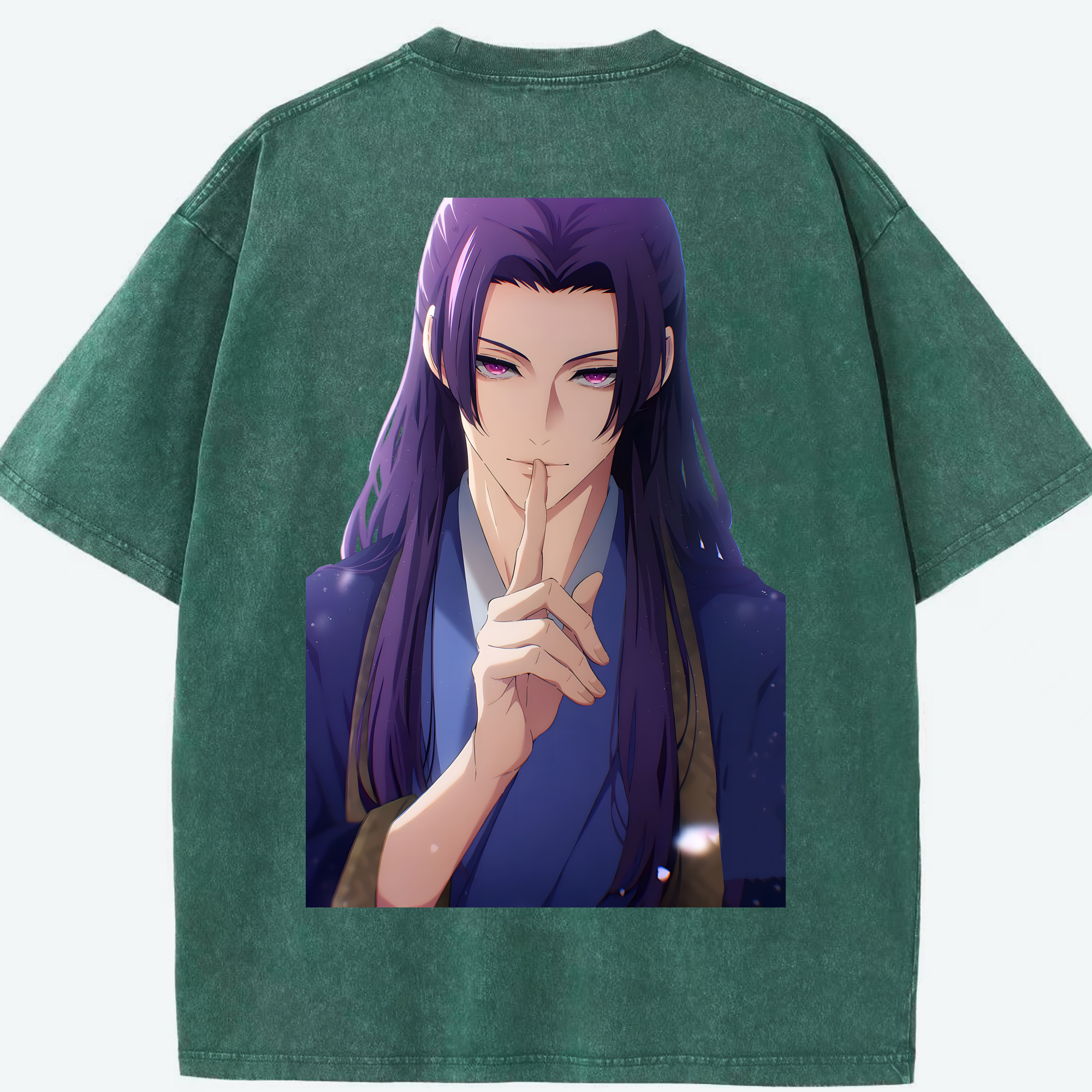 （画像用） 薬屋のひとりごと The Apothecary Diaries 綿100% ヴィンテージ風 半袖Tシャツ（背面プリント）